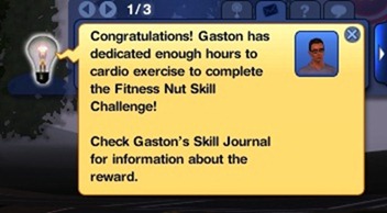 Gaston complete Fitness Nut Challenge
