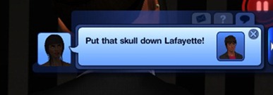 put that skull down lafayette